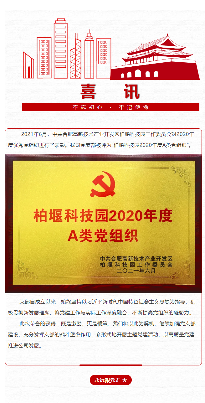 喜訊！安徽禾美黨支部榮獲“柏堰科技園A類黨組織”稱號.png
